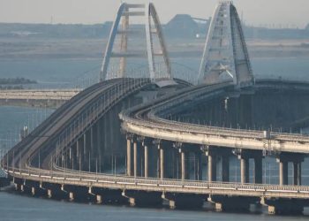 Ucrania atacó un embarcadero de ferris en Crimea