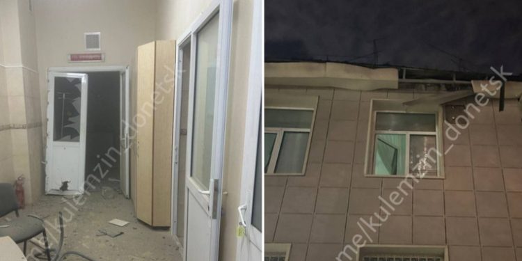 Ucrania bombardea un hospital en Donetsk