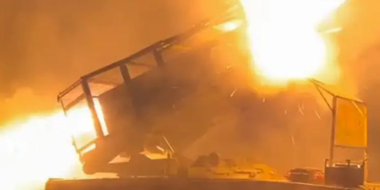 Ucrania reivindica ataque a instalación petrolera en Oriol