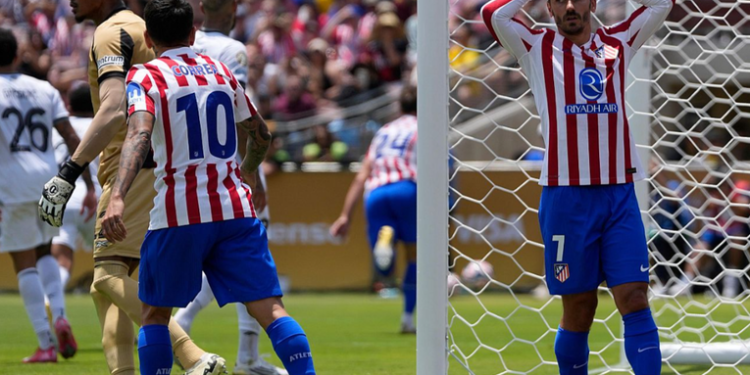 Un Atlético de Madrid sin pegada se despide del Mundial de Clubes con una victoria insuficiente