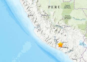 Un sismo de magnitud 6,0 sacude el sur de Perú