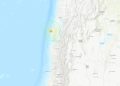 Un sismo de magnitud 6,6 se registra frente a las costas de Chile