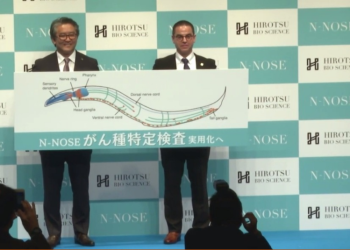 Una compañí­a japonesa utiliza gusanos para detectar el cáncer