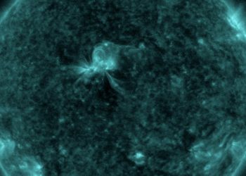 Una fuerte erupción solar impactó en la Tierra esta semana