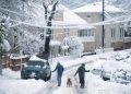 Una intensa nevada golpea con fuerza el norte de California