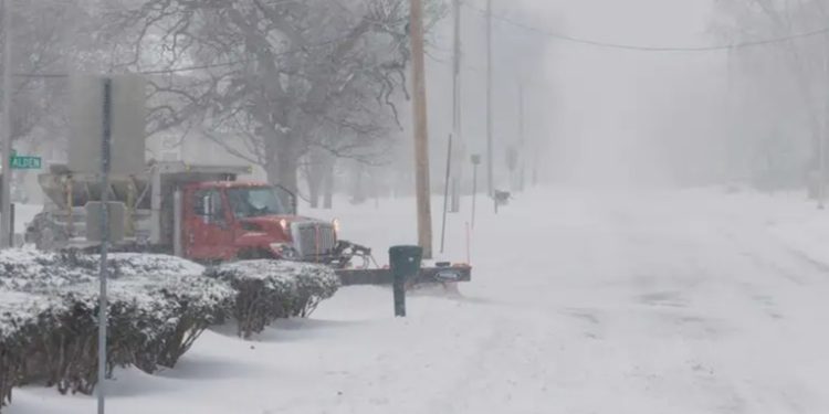 Una ola de frío ártico congela el centro de EE.UU.