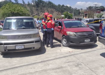 Una persona fallecida y siete heridas, resultado de ataque armado en parqueo de taxis de la zona 12