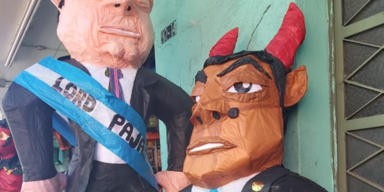 Una quema del diablo distinta