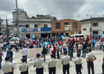 Universitarios encabezaron protestas