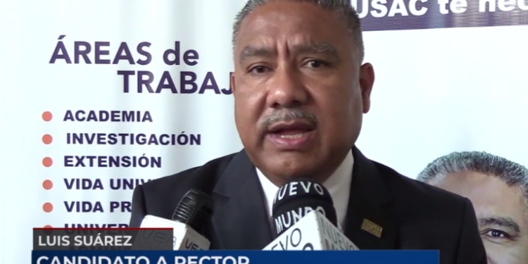 Uno de los 7 aspirantes a rector magní­fico de la Universidad de San Carlos presentó su plan de trabajo