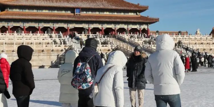 Vacaciones de Año Nuevo disparan el turismo en China