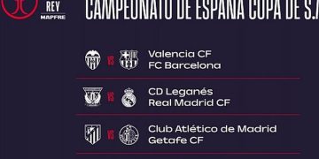 Valencia - Barcelona, Leganés - Real Madrid, Atlético - Getafe y Real Sociedad - Osasuna, cuartos de Copa del Rey