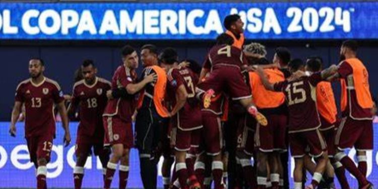 Venezuela suma su tercera victoria consecutiva y avanza a cuartos de final de la Copa América