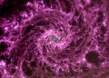 -Verdaderamente espectacular-: el telescopio James Webb captura una asombrosa imagen de una galaxia espiral púrpura