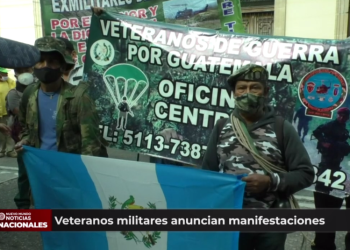 Veteranos militares anuncian manifestaciones para este martes 20 de septiembre