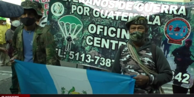 Veteranos militares anuncian manifestaciones para este martes 20 de septiembre