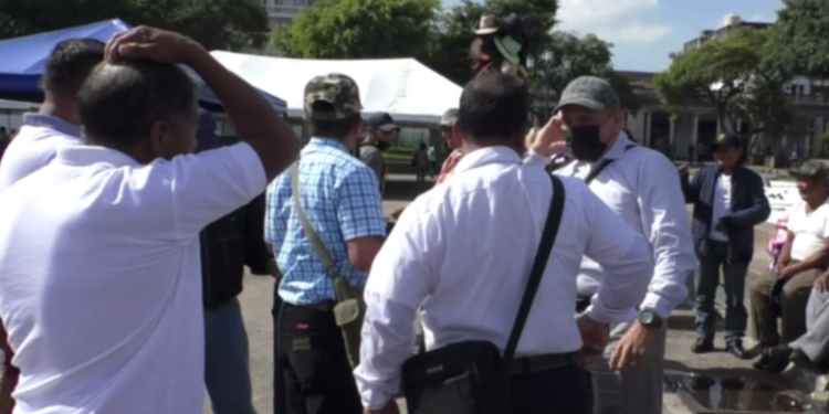 Veteranos militares garantiza que no realizarán bloqueos mientras sean atendidas sus demandas