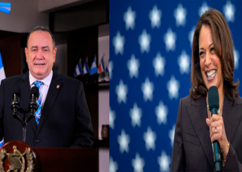 Vicepresidenta de Estados Unidos se reúne con el Mandatario de la República Alejandro Giammattei para resolver los temas migratorios.