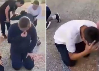 VIDEO: Instructora rocí­a gas lacrimógeno en los ojos a cadetes de una academia policial en México