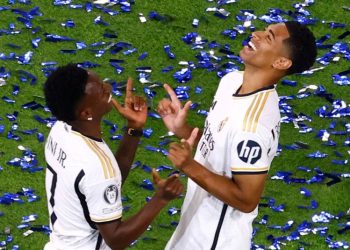 Vinicius Junior elegido mejor jugador de la temporada en la Champions y Bellingham, mejor joven