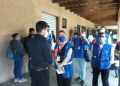 Visita sorpresa de autoridades al Centro de Emisión de Pasaportes de la zona 4