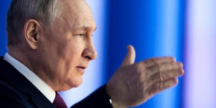 Vladimir Putin: Rusia lucha en Ucrania por sus ''tierras históricas''