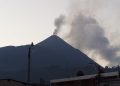Volcán de Pacaya mantiene fuertes explosiones y flujos de lava