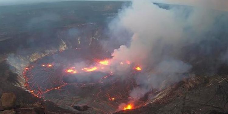 Volcán Kilauea en Hawai entró en erupción
