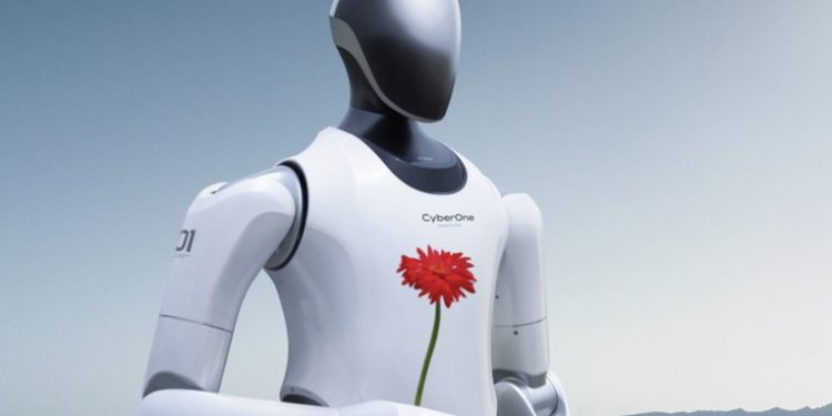 Xiaomi presenta el CyberOne, un robot humanoide bípedo capaz de reconocer emociones humanas