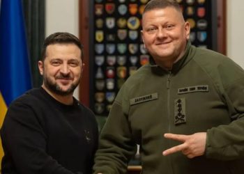 Zelenski destituye a Zaluzhni, jefe del Ejército de Ucrania