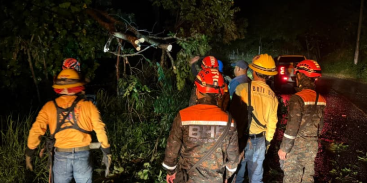 Emergencias por lluvias en Guatemala