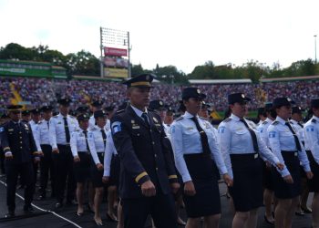 Graduación de agentes de la PNC