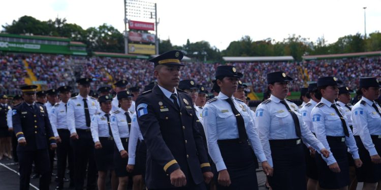 Graduación de agentes de la PNC
