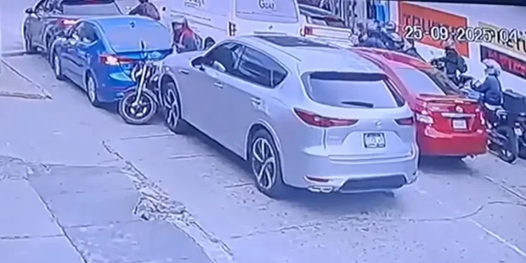 Incidente vial en zona 9,