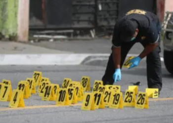Muertes violentas en el área metropolitana