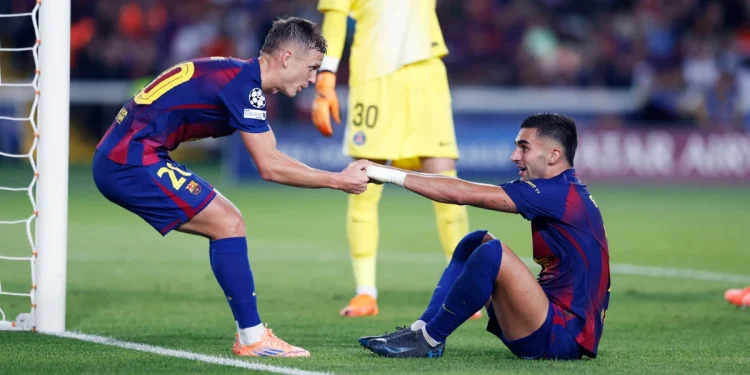 Lesiones del Barcelona