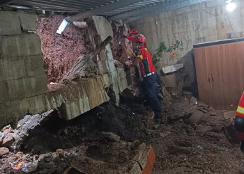 Deslizamiento en Mixco