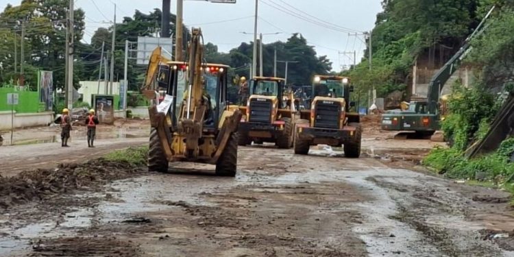 Kilómetro 24 ruta a El Salvador