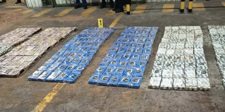 Incautación cocaína