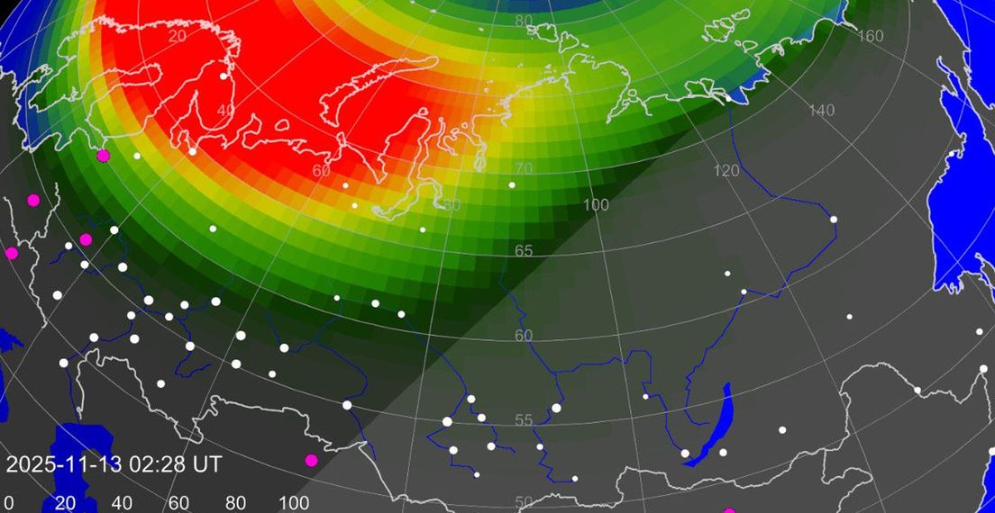 tormenta geomagnética en la Tierra