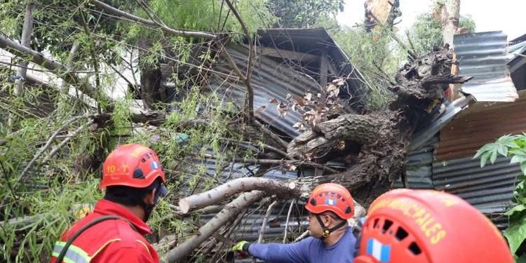 Fuertes vientos Guatemala