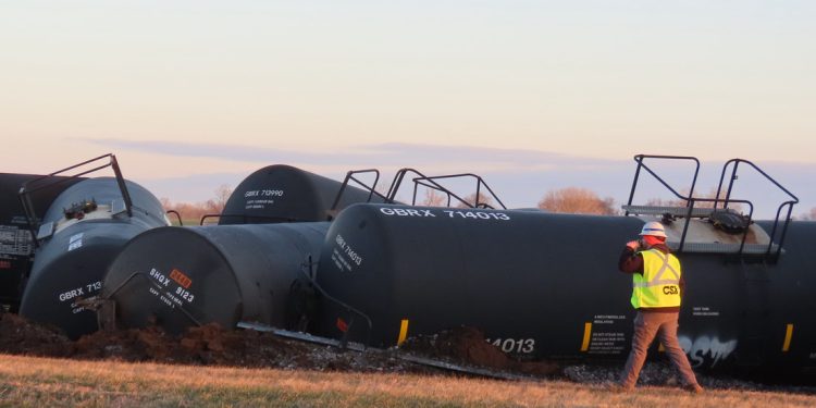 Descarrilamiento en Kentucky