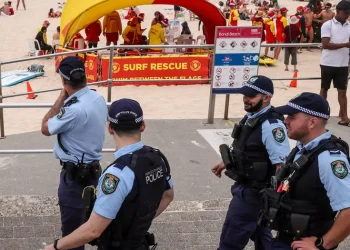 Tiroteo en playa de Australia