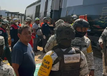 Descarrilamiento del tren en México