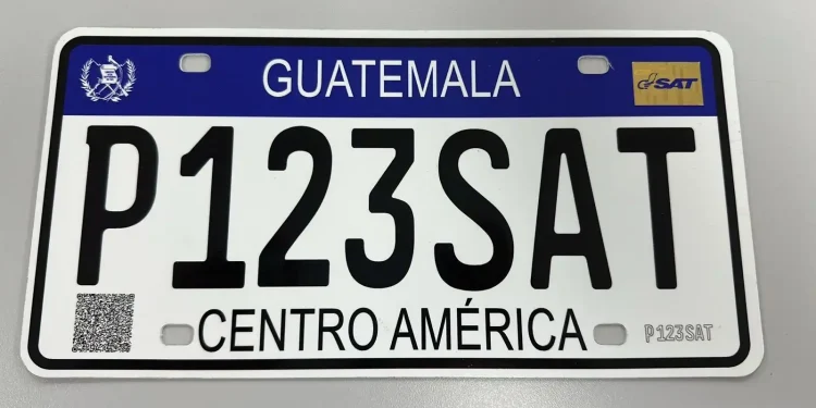 Rebaja en el precio de placas de circulación