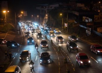 Incremento del tráfico en la capital