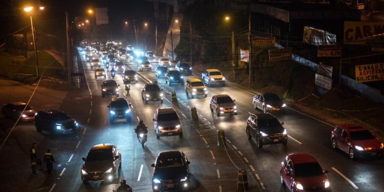 Incremento del tráfico en la capital