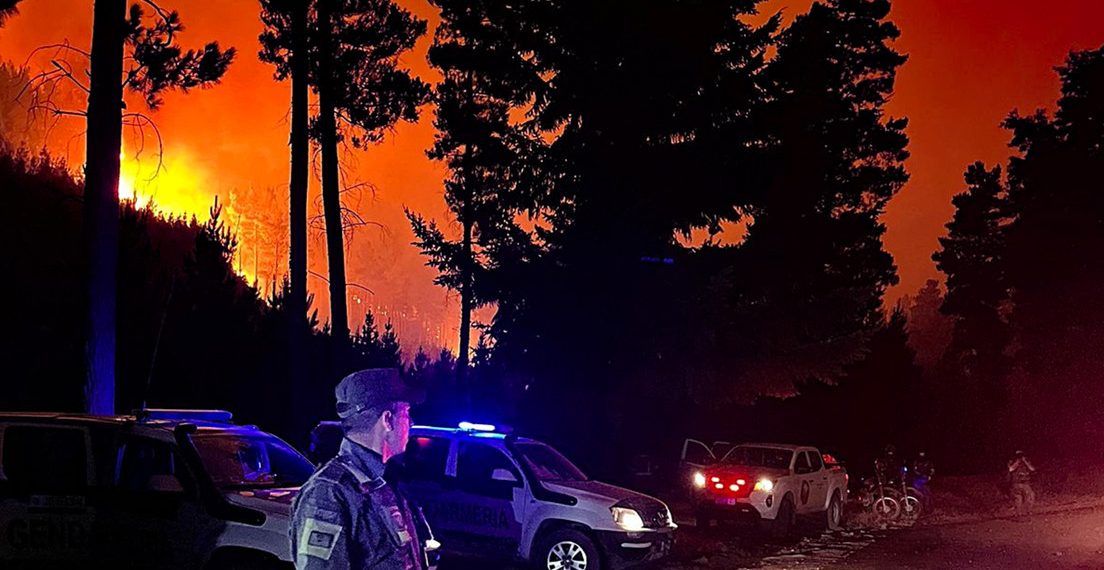 Incendios forestales en Argentina