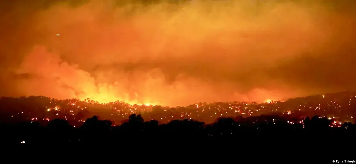 Incendios forestales en Australia