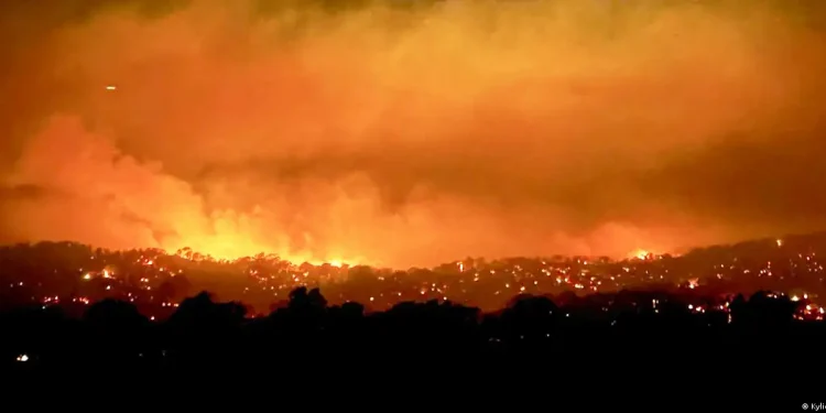 Incendios forestales en Australia